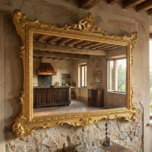 specchiera antica 1850