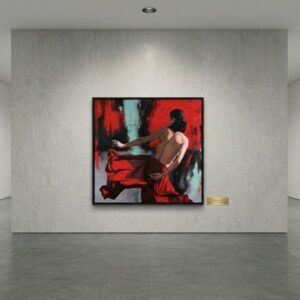 Olio su tela Filippo Manfroni Arte moderna inedito
